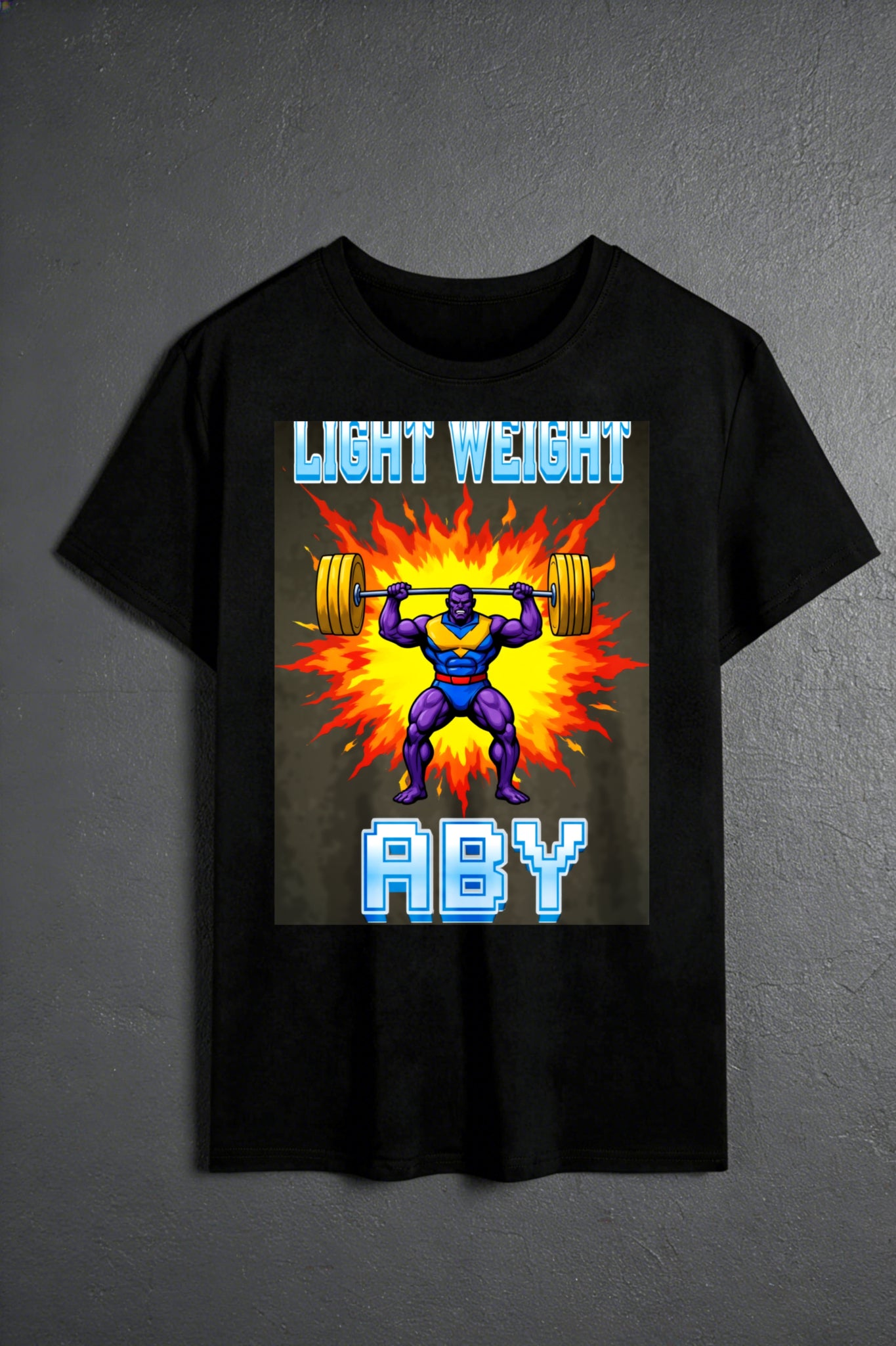 Casual Style Men's T-Shirt Light Weight Aby Graphic Design Summer Wear Gift For Fitness Enthusiasts