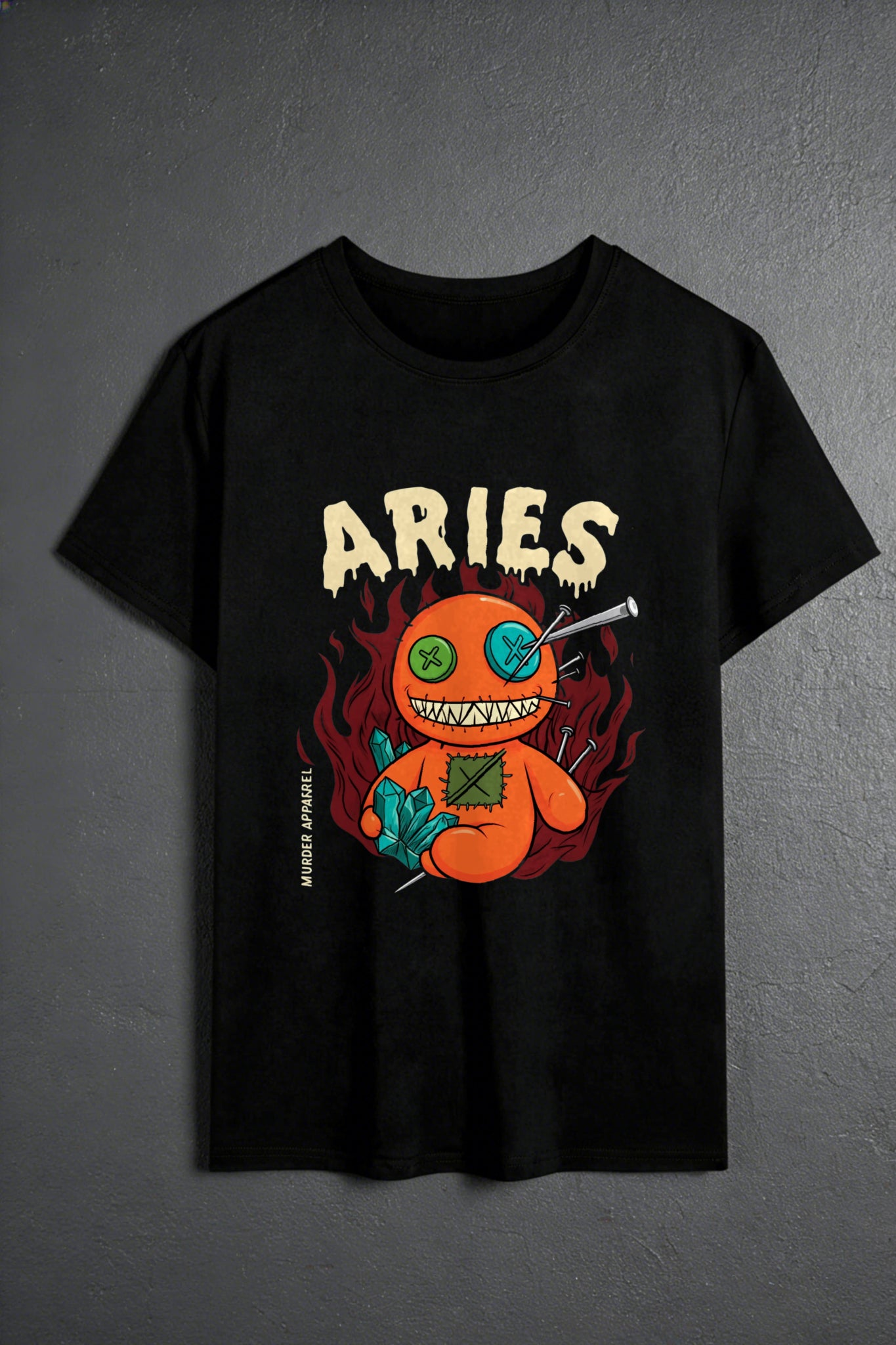 Aries Voodoo Doll T-shirt - Murder Apparel