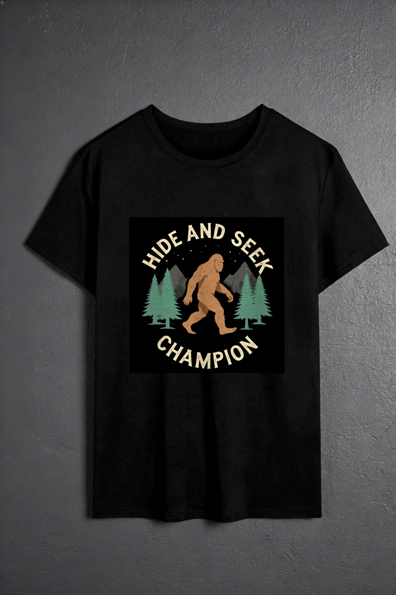 Bigfoot Hide & Seek Champion T-shirt - Murder Apparel