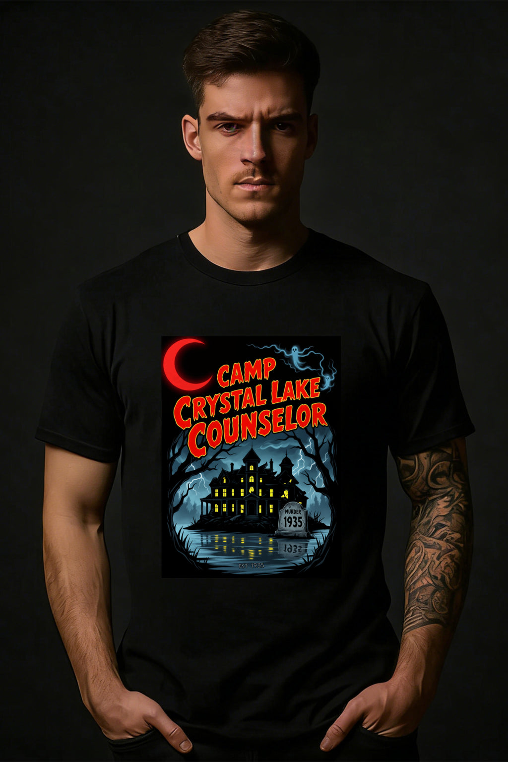 Camp Crystal Lake Counselor T-Shirt - Murder Apparel