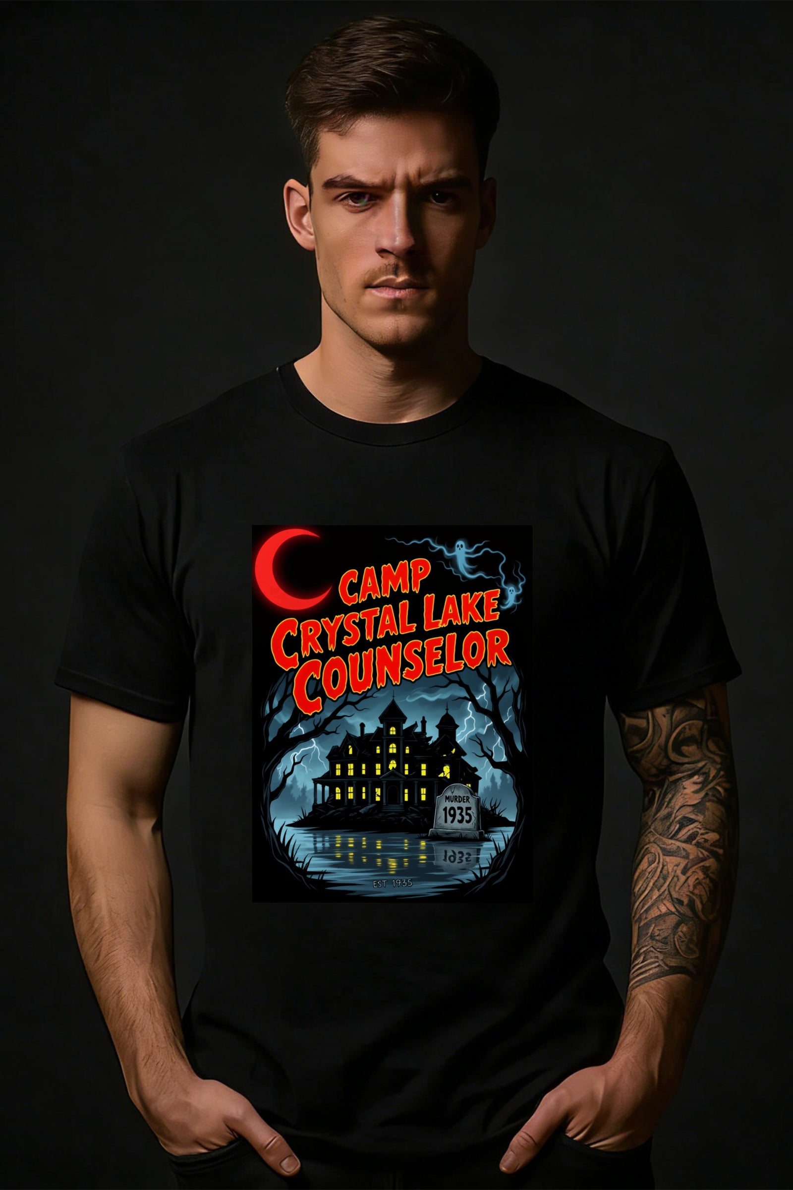 Camp Crystal Lake Counselor T-Shirt - Murder Apparel