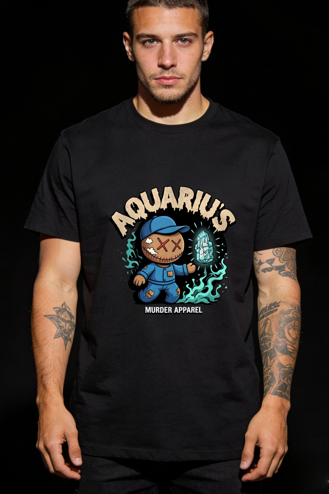 Aquarius Voodoo T-shirt - Murder Apparel