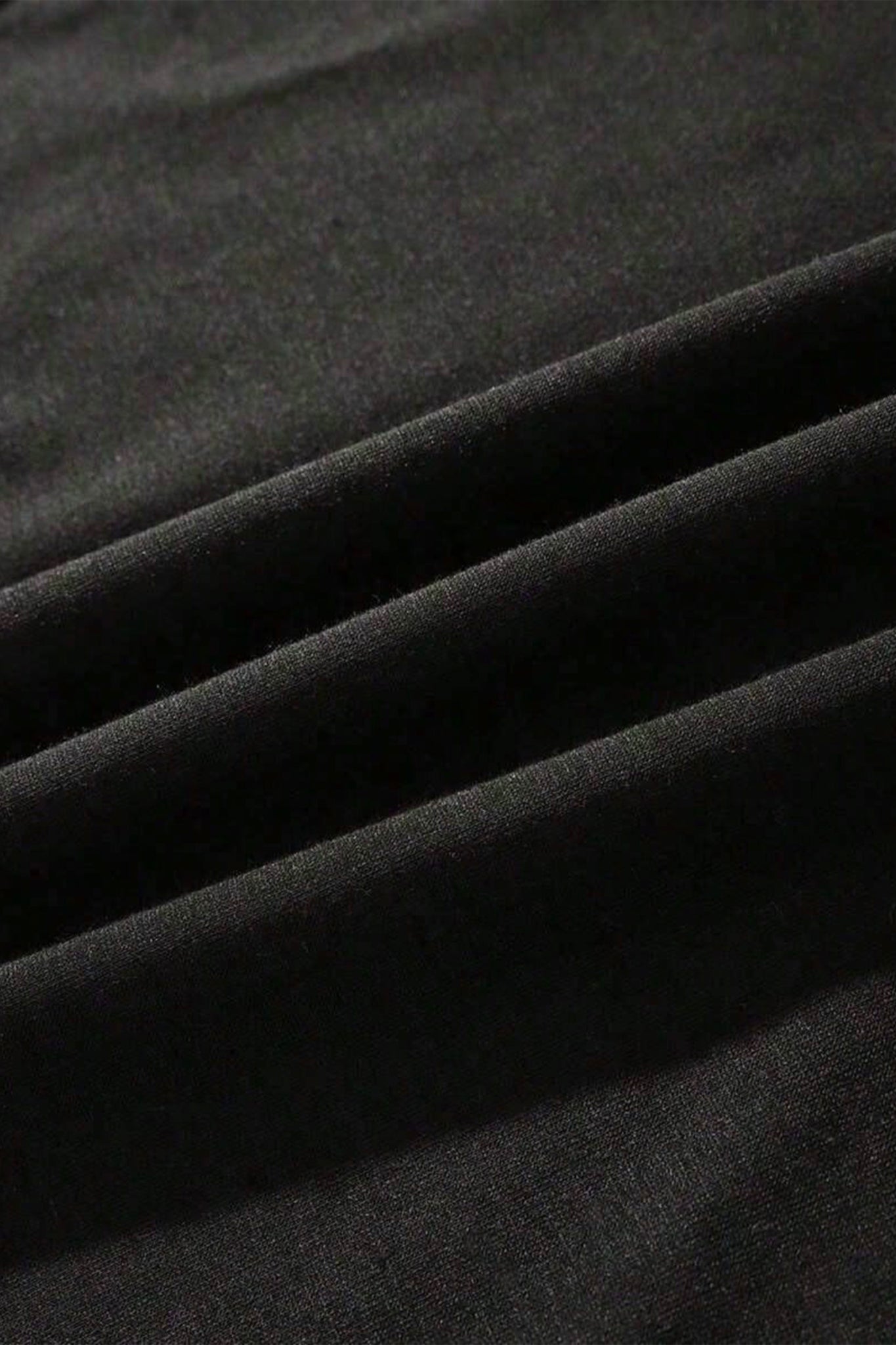 Solid Color Men's T-Shirt Black Minimalist Design Casual Wear For Everyday Use Perfect Gift For Him