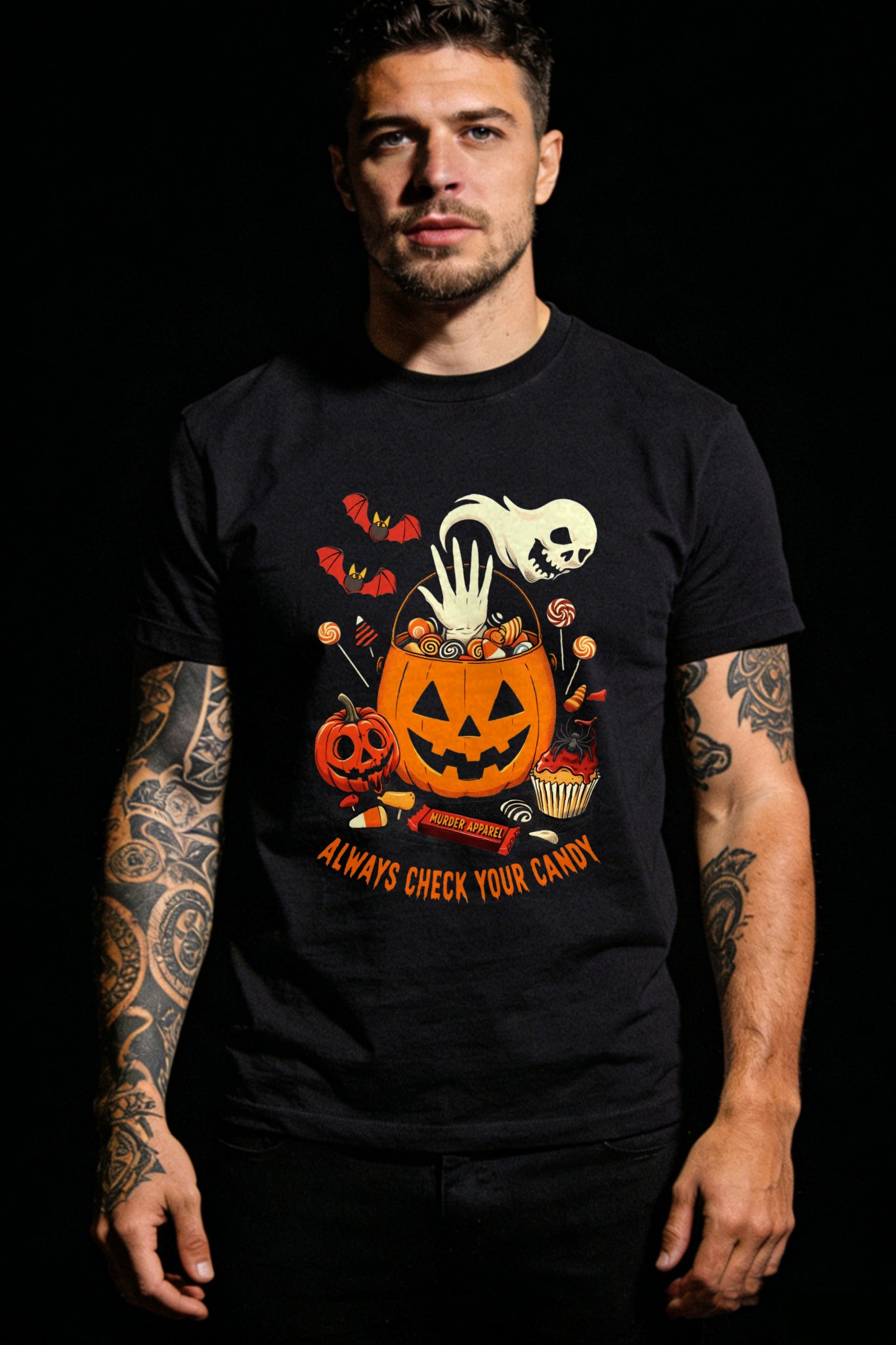 Always Check Your Candy T-shirt - Murder Apparel