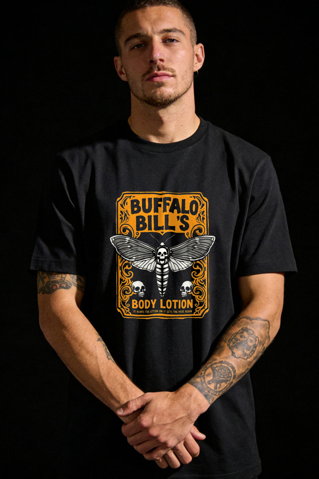 Buffalo Bill's Body Lotion T-shirt - Murder Apparel
