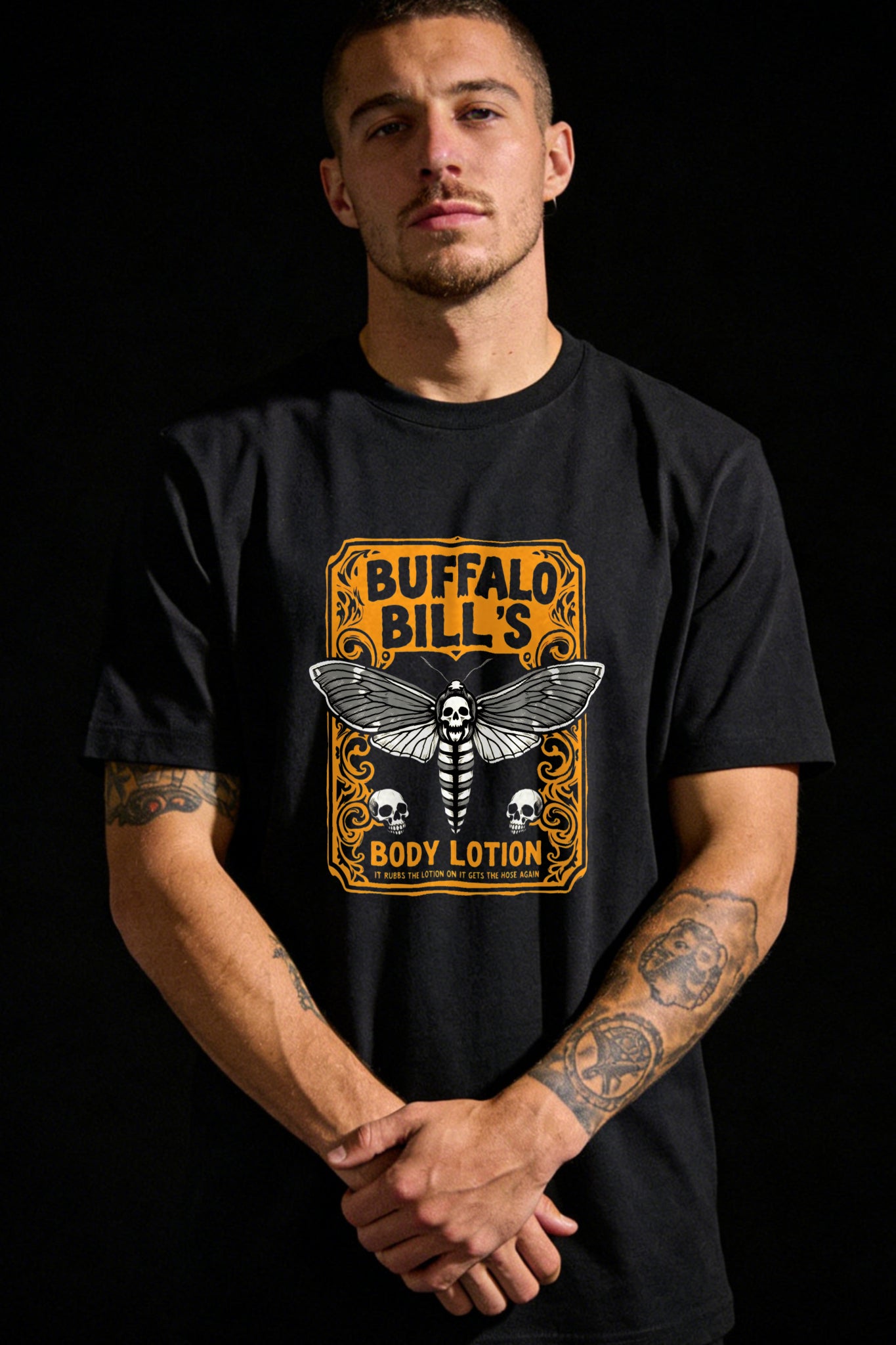 Buffalo Bill's Body Lotion T-shirt - Murder Apparel