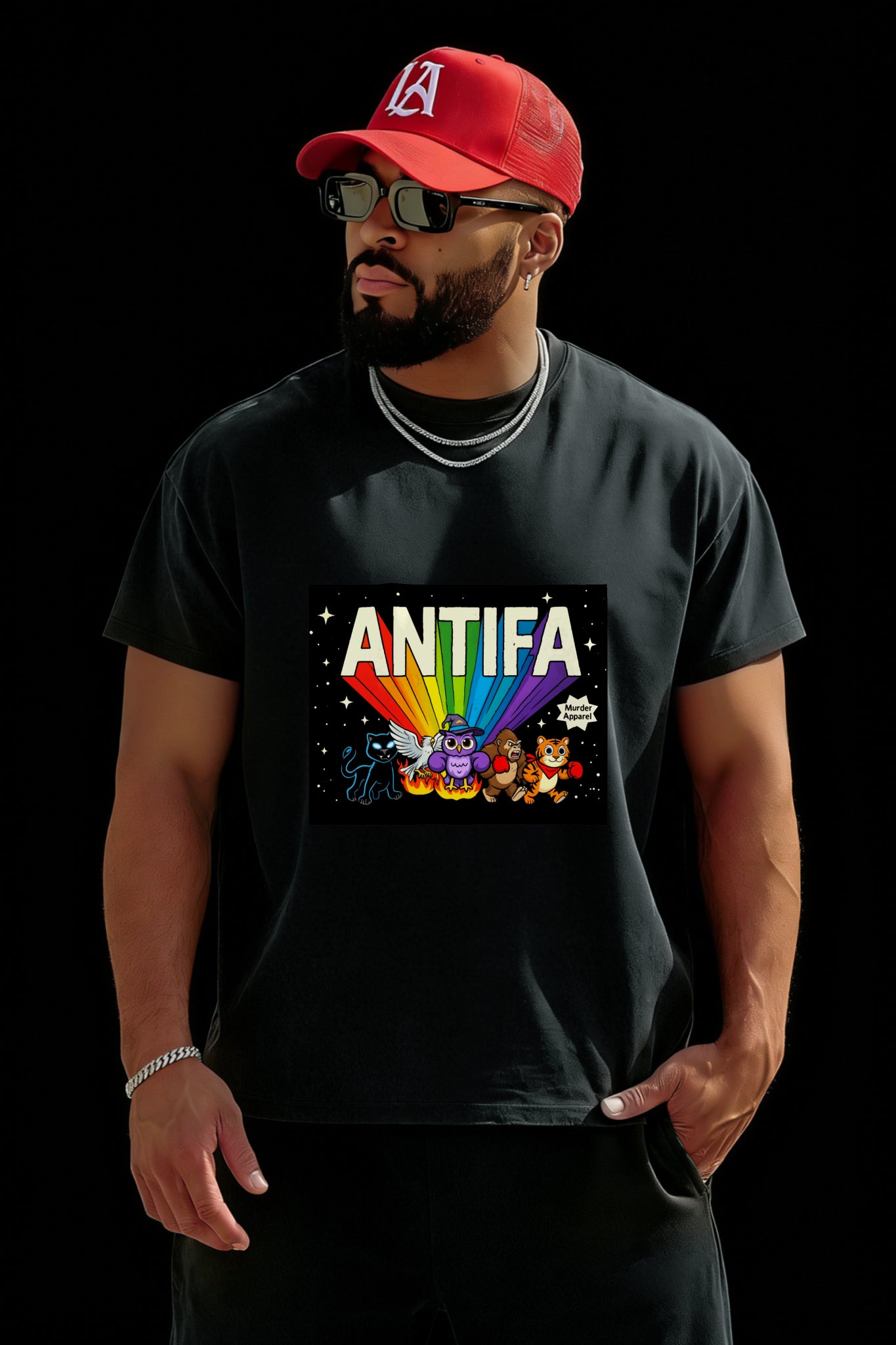 ANTIFA T-shirt - Murder Apparel
