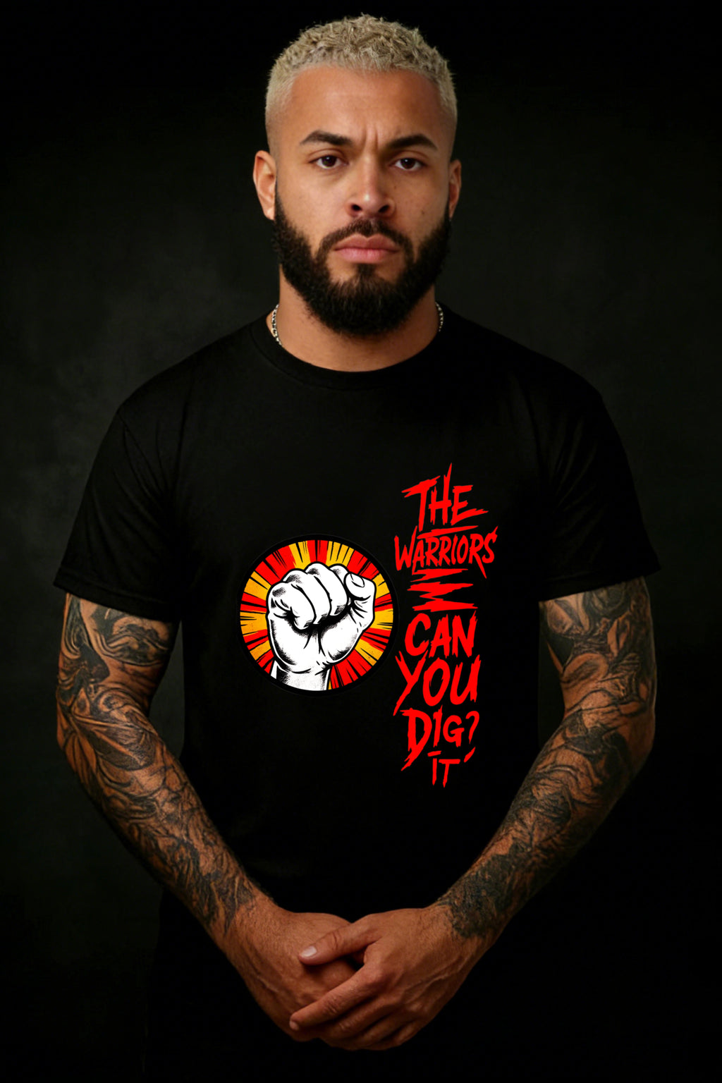 Casual Streetwear Style Men's T-Shirt With The Warriors Can You Dig It Graphic Design For Everyday Wear And Summer Outfits Perfect Gift For Movie Fans And Urban Fashion Lovers