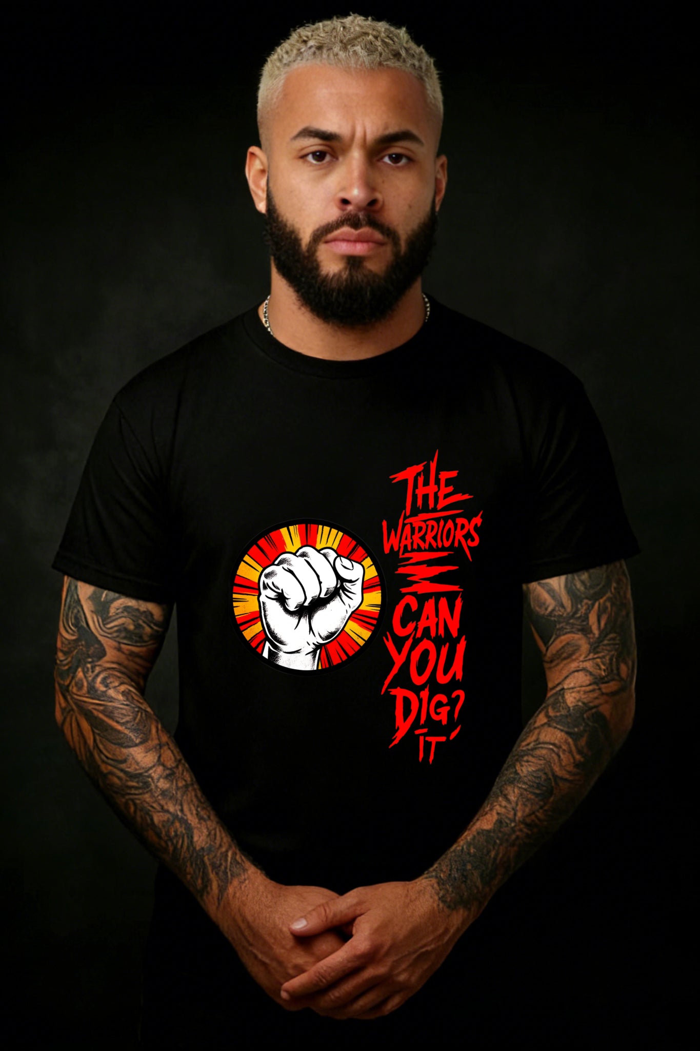 Casual Streetwear Style Men's T-Shirt With The Warriors Can You Dig It Graphic Design For Everyday Wear And Summer Outfits Perfect Gift For Movie Fans And Urban Fashion Lovers